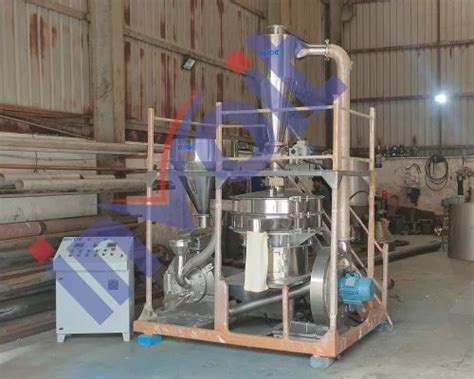 Stainless Steel Semi Automatic Single Mill Pulveriser Machine At Rs 535000piece In Ahmedabad