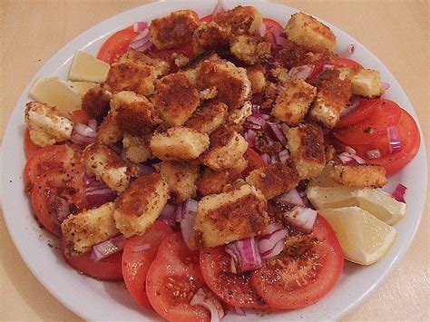 Tomatensalat Mit Gebratenem Feta Von Koelkast Chefkoch