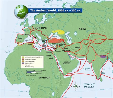 History, Ancient, India map