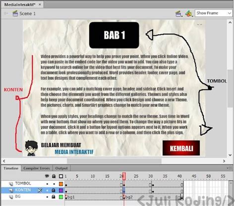 Cara Membuat Media Interaktif Flas Multimedia