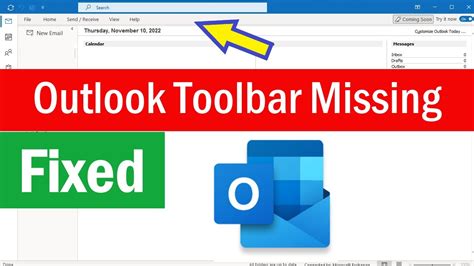 Outlook Toolbar Missing 2022 How To Show OR Restore Toolbar Ribbon In