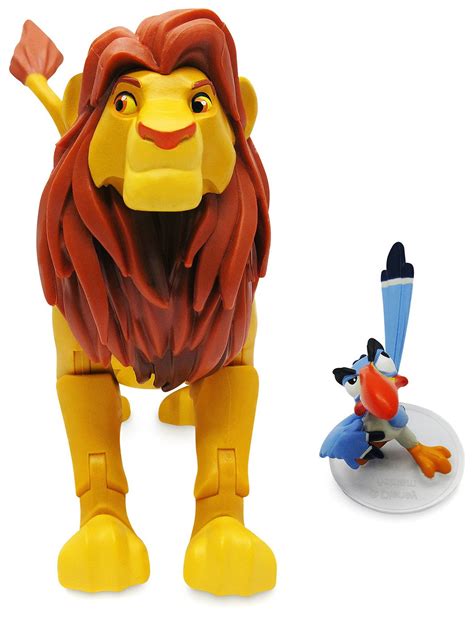 Disney The Lion King Toybox Simba Exclusive Action Figure With Zazu