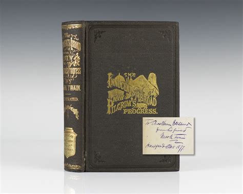 Innocents Abroad Mark Twain First Edition Signed Rare Book