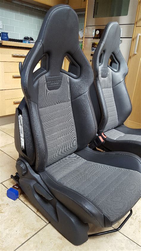 Immaculate Vauxhall Corsa D E Vxr Front Half Leather Recaro CS Seats