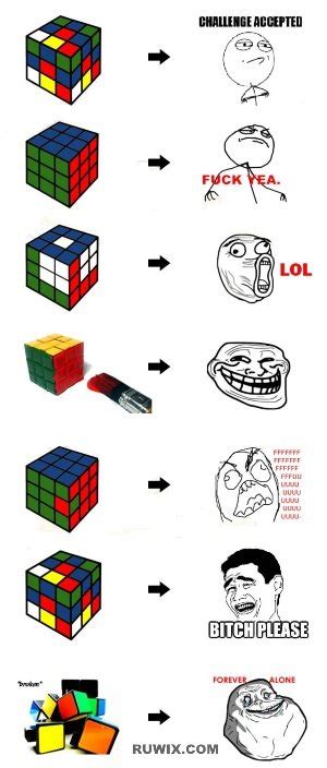 Rubik's Cube Jokes, Memes, Funny Images - page 5