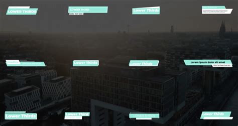 Best Premium And Free Final Cut Pro Lower Thirds Templates For