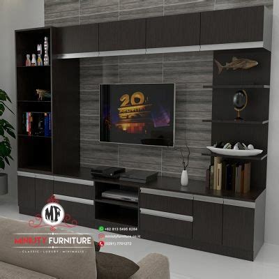 Partisi Tv Minimalis Multiplek Hpl Modern Miniuty Furniture