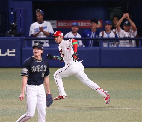 【球宴】広島・秋山「楽しめた」球宴18年以来の安打 第2戦本拠マツダ「1本でもヒットを見せられれば」― スポニチ Sponichi Annex 野球