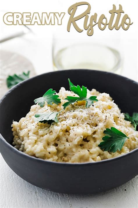 The Best Creamy Risotto Recipe - Chef Billy Parisi