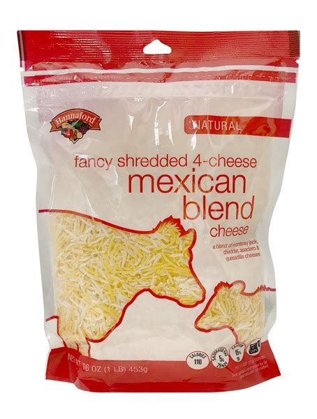 Hannaford Natural Fancy Shredded Cheese Mexican Blend Cheese Source