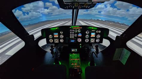 Simulador de vuelo AS series Elite Simulation Solutions de avión