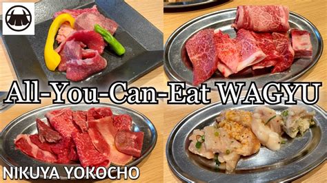 All You Can Eat Wagyu Beef At Nikuya Yokocho Japanese Yakiniku Bbq