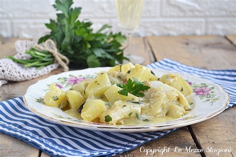 Baccalà con le patate morbidissimo e con una cremina deliziosa