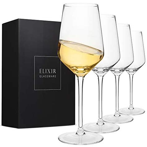 Elixir Glassware Crystal Wine Glasses Hand Blown Red White Wine