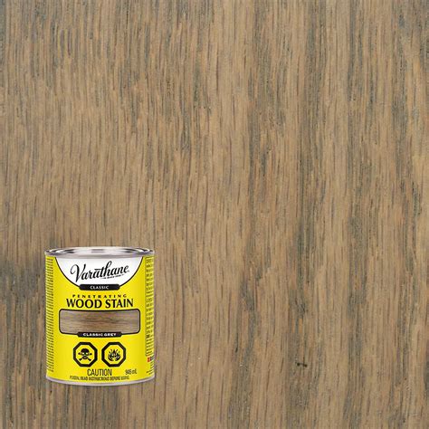 Varathane Classic Penetrating Oil Based Wood Stain In Grey 946 Ml The Home Depot Canada