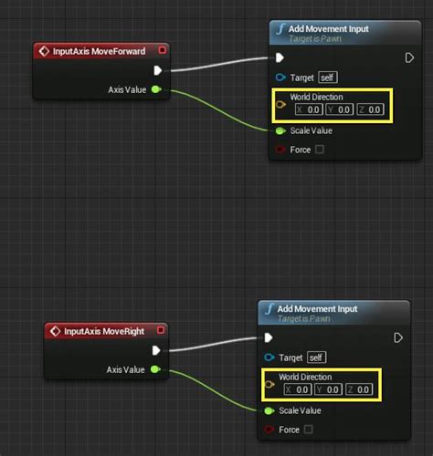 Setting Up Inputs Unreal Engine Documentation