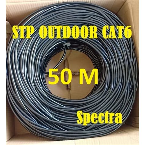 Jual Kabel LAN OUTDOOR STP CAT6 50 Meter FTP 50M Outdoor 50 Meter