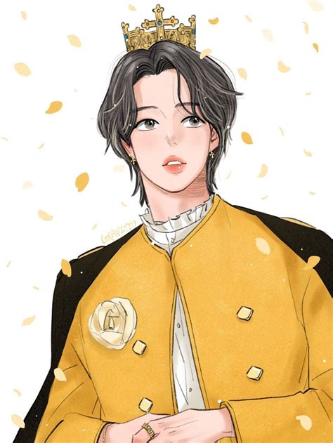 Pin By Jimins Peach🍑 On Jimin Art Jimin Fanart Anime Prince