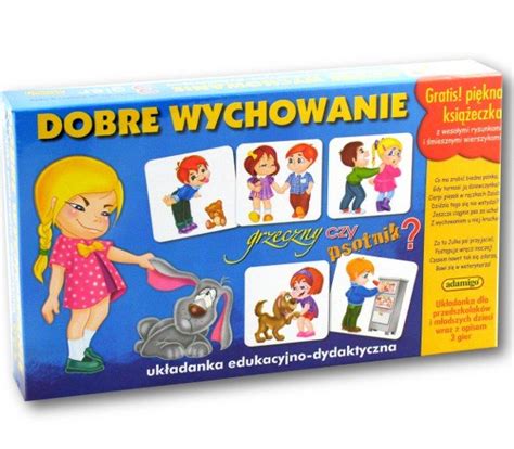 Dobre Wychowanie Gra Edukacyjna Adamigo Adamigo Sklep EMPIK