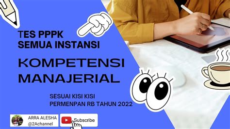 LATIHAN SOAL PPPK KOMPETENSI MANAJERIAL BAGI SEMUA FORMASI DI SEMUA