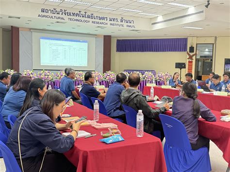 ผู้บริหาร มทรล้านนา ลงพื้นที่ติดตามการดำเนินงาน และจัดประชุมรายงานความ