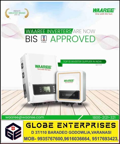 WAAREE 3 KVA 3kW Single Phase Solar On Grid Inverter At Rs 22000 In