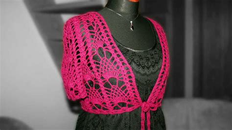 Crochet Lace Bolero Youtube