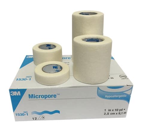 Paper 3m Micropore Surgical Tape Model Namenumber 1530 1 Tape Size