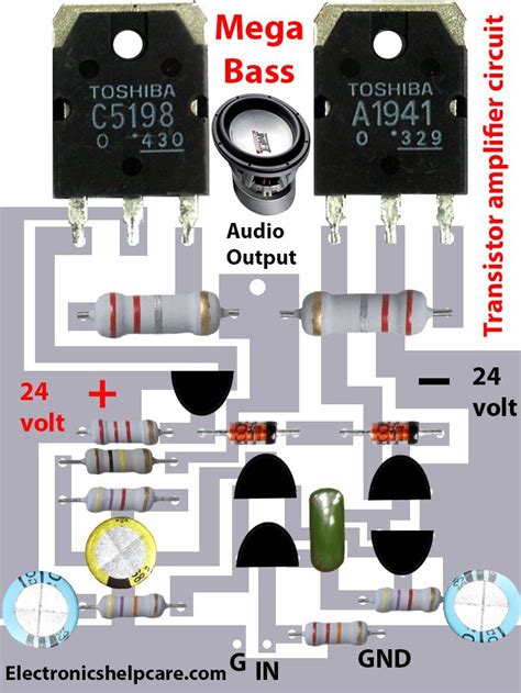 How To Make Transistor Amplifier Electronics Help Care Circuit