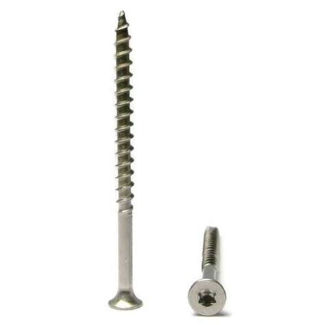 12 Star Drive Bugle Head 316 Stainless Steel Deck Screw