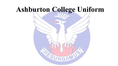 Uniform - Ashburton College