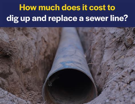 How Much Does It Cost To Replace A Sewer Line Vip Sewer And Drain Services