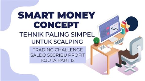 SMART MONEY CONCEPT TEHNIK PALING SIMPEL UNTUK SCALPING CHALLENGE