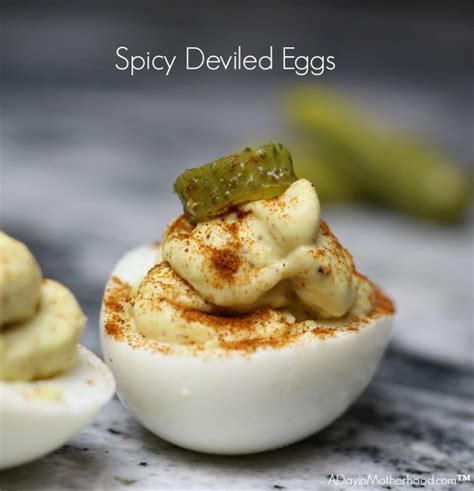 Spicy Deviled Eggs Recipe