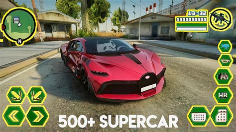 500 SuperCars Pack 2023 Gta San Andreas All Android Supported Cars