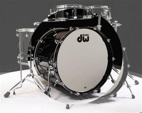 Dw Design Series 18x22 Bass Drum Piano Black Ddlg1822kkpb