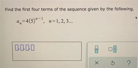 Solved Suppose That A Sequence Is Defined As Follows A 1 Chegg