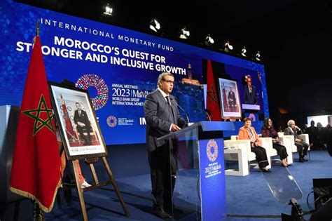 Coup d envoi à Marrakech des travaux des Assemblées annuelles BM FMI