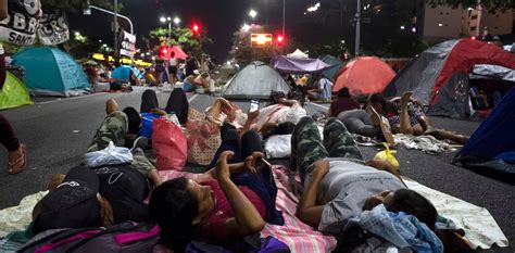 Caos En La De Julio Piqueteros Marcharon A Desarrollo Social Y