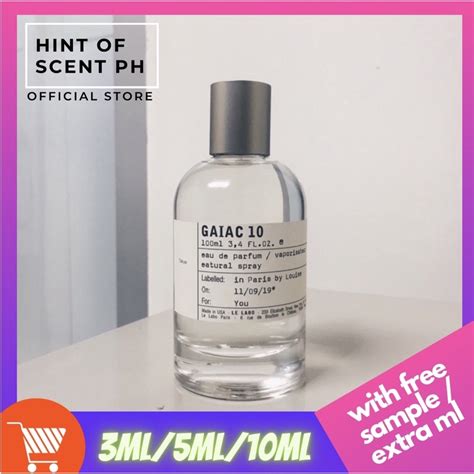 Le Labo Gaiac Sample Atelier Yuwa Ciao Jp