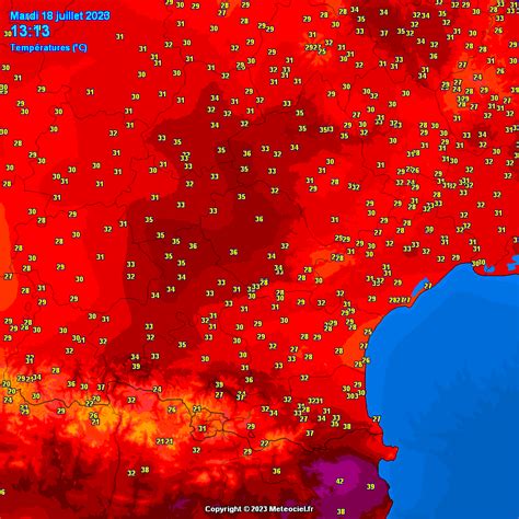 Meteo On Twitter A H La Barre Des C Est D J Franchie Dans