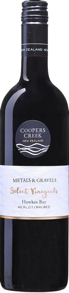 Coopers Creek Select Vineyards Metals And Gravels Hawkes Bay Merlot