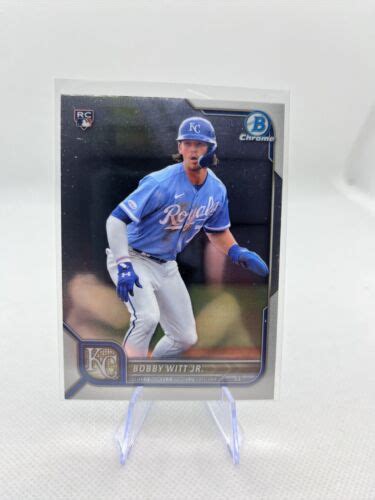 2022 Topps Bowman Chrome BOBBY WITT JR Rookie RC Card 77 Base EBay