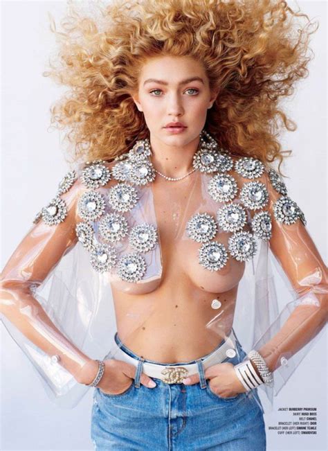 Gigi Hadid Topless 11 Photos Thefappening