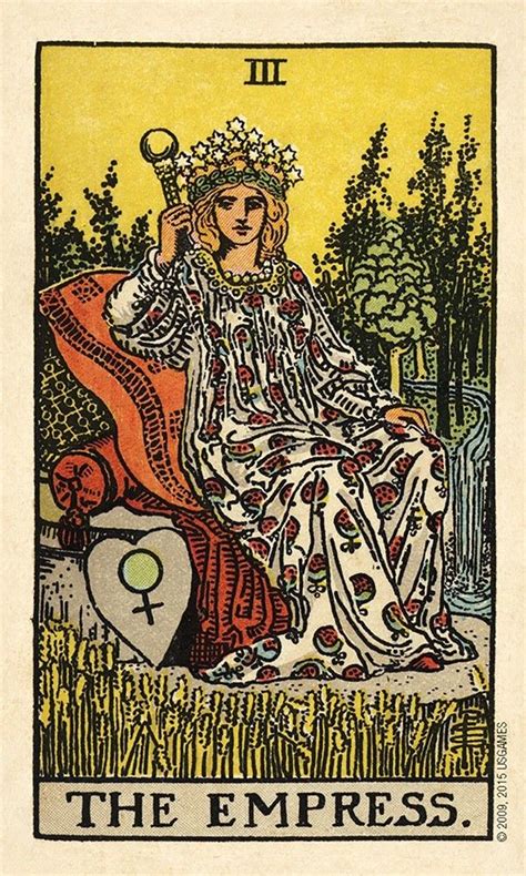 Smith Waite Centennial Tarot Deck In A Tin Empress Tarot Card