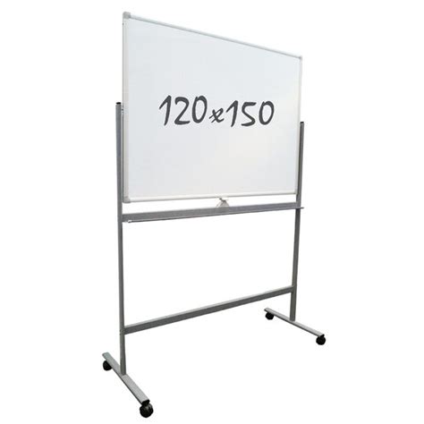 Tableau Blanc Mobile Double Face Magnétique 120x150 Cm Leroy Merlin