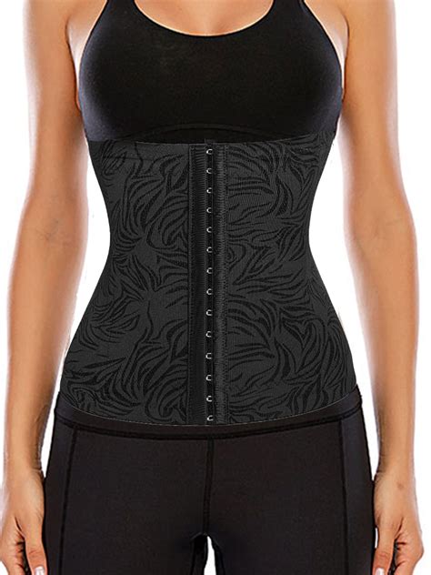 Lelinta Waist Trainer Corsets Spandex Waist Cincher Body Shaper Sports