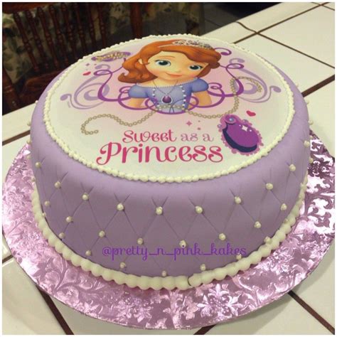 21 Wonderful Picture Of Princess Sofia Birthday Cake Birijus