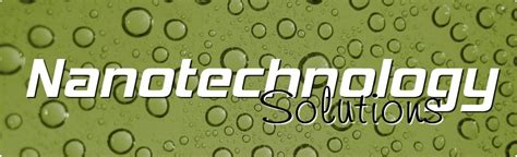 Nanotechnology Textile And Leather Products Sealants Coatings