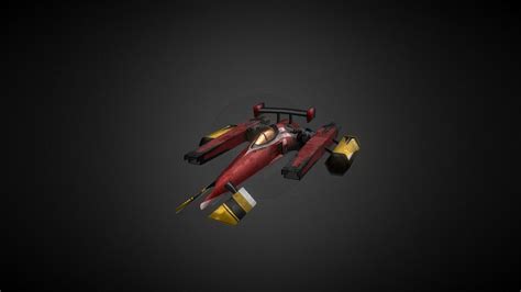 FTC Ship "Speedster" v1 - 3D model by brinca [6521fd6] - Sketchfab